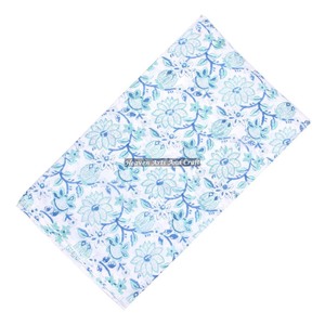 100% coton biologique Jaipuri Sanganeri Dabu imprimer bloc de main imprimé fleuri costume chemise tissu léger quotidien sac bloc impression - Product Image 1