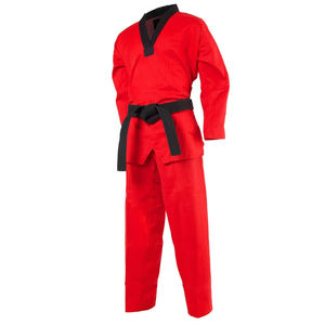 Uniforme de Taekwondo de Cintura Alta, Transpirable, de Algodón, a la Moda, en Colores Elegantes, Venta al Por Mayor, Logotipo Personalizado - Product Image 4
