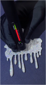 Pendentif Lettre Personnalisé Moissanite Iced Out Hip Hop en Argent Sterling 925 avec Diamant VVS, Collier Spirituel Unisexe, Cadeau - Product Image 3