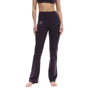 High Waist Women's Flared Fitness Leggings Stretch Yoga Workout Pants Breathable Comfortable Gym Training Sportswear Activewear - Product Image 1