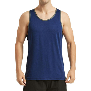 Durable Quick Dry Men's Sport Singlet Custom Gradient Sublimation Print Tank <b>Top</b> Customizable Fitness Wear Wholesale Tank <b>Tops</b> - Product Image 1