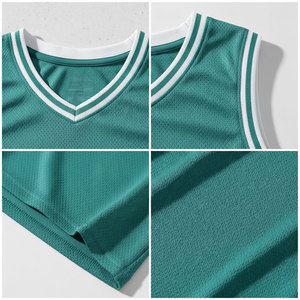Maillot de basketball sans manches pour homme OEM, en mesh respirant, débardeur de sport, logo personnalisé, vente en gros - Product Image 5