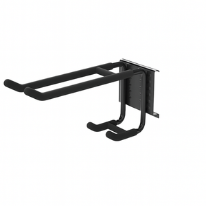 Gancho Doble de Metal para Exhibición, Soporte de Pared Resistente con Capacidad de Carga de 25 kg, para Almacenamiento de Mercancía GAPG - Product Image 1