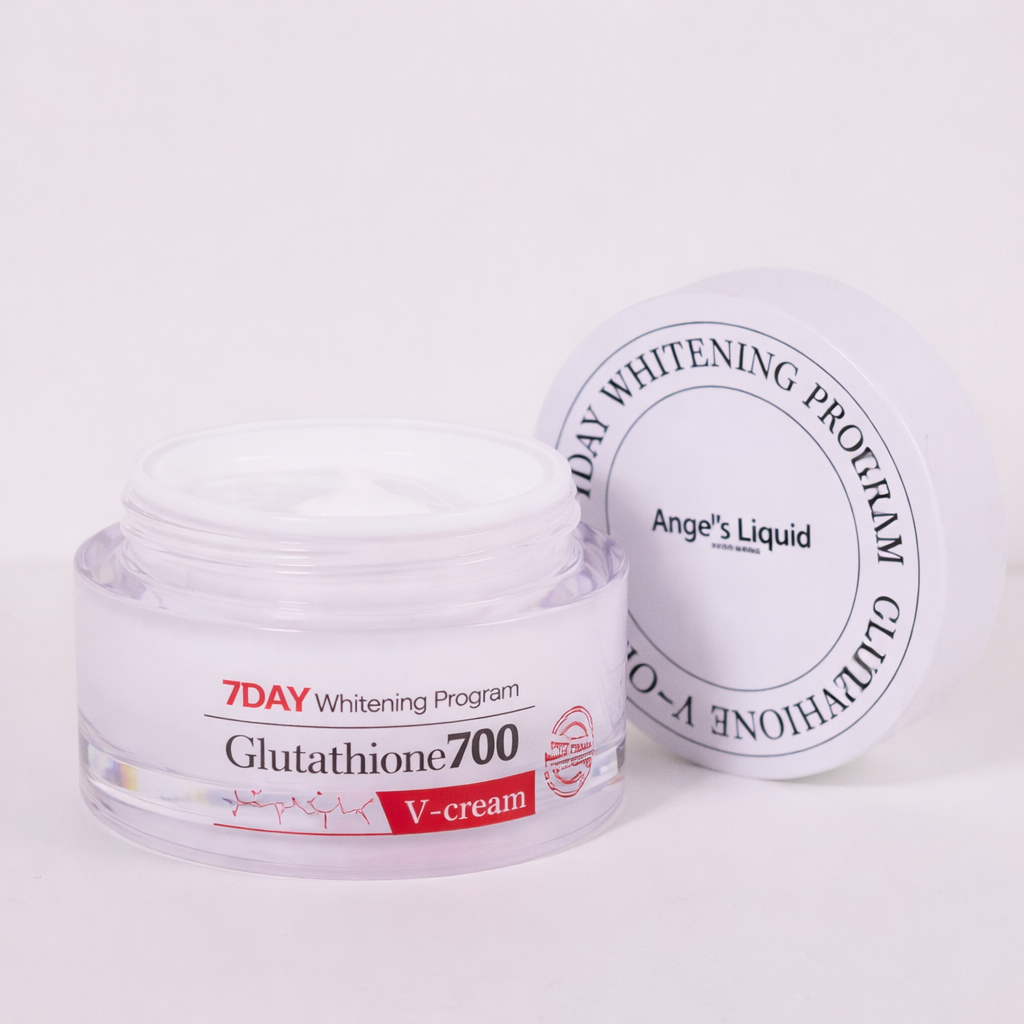 whitening program glutathione ANGELS LIQUID 7DAY ANTI-WRINKLE NIACINAMIDE MACADAMIA SEED OIL MOISTURIZING NOURISHING CREAM clear skin duo X7 halfcast lightening body Size:50g