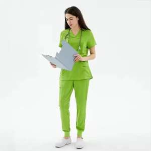 Uniformes Médicos de Moda para Mujer, Conjuntos de Uniformes para Hospitales, Doctores, Enfermeras, Clínicas Dentales, Salones de Belleza, Spa, Ropa de Trabajo - Product Image 4