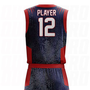 Ensemble de maillots de basket-ball personnalisés pour hommes, équipe, club, uniforme de basket-ball, maillot athlétique respirant sublimé, ensemble de shorts - Product Image 5
