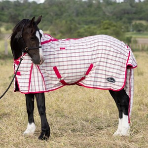 Couverture d'exercice pour chevaux en gros, de haute qualité, imperméable et respirante, en polaire double épaisseur, pour l'équitation - Product Image 4
