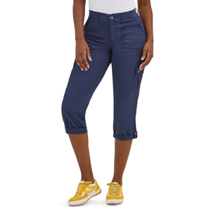 Damen Capri-Hosen Lässige Weiche Damenhosen mit Freier Passform Einfarbige Unterteile Damenbekleidung Hochwertige Modische Kleidung - Product Image 1
