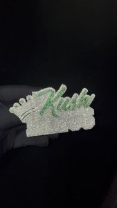 Colgante de Corona Personalizado, Plata 925, Moissanita, Estilo Hip Hop, Unisex, para Regalo - Product Image 5