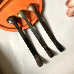 Handmade Mini Horn <b>Spoon</b> with Mirror Polish Eco-Friendly Classic Design for Party Use-Tea/Soup/Condiment <b>Measuring</b> <b>Spoon</b> - Product Image 5