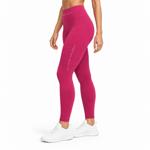OEM-Design Großhandelspreis Damen-Leggings Fabrikgefertigt Einfarbig Hochwertige Atmungsaktive Yoga-Leggings OEM - Product Image 3