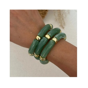 Luxury Fashion Resin <b>Bracelet</b> with Creative Designer Elements Stylish Jewelry for Casual and Formal Outfits - Product Image 1