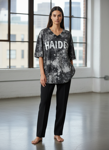 Women's Crop Top T-Shirt Custom Acid Wash Vintage Cut Cotton <b>Tshirts</b> Sexy Girl for Women Tee Cropped T-shirt Streetwear - Product Image 3