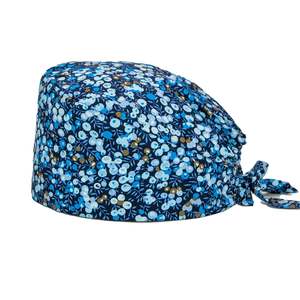 Gorro Quirúrgico Reversible de Doble Capa con Forro de Satén y Banda Elástica Ancha, Gorro de Enfermera con Cinta de Seda para el Cuidado del Cabello - Product Image 2