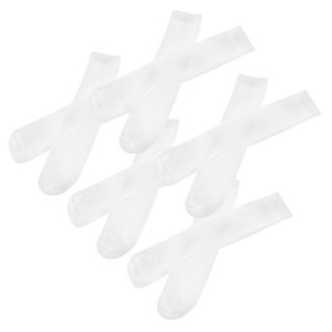 Chaussettes courtes en coton blanc avec impression par transfert thermique 'Do You Speak English' respirantes décontractées pour adultes été - Product Image 3