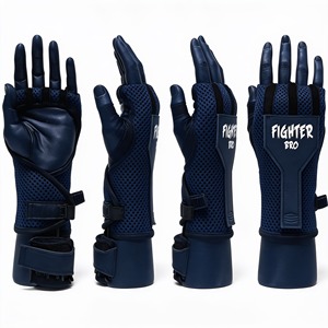 Gants intérieurs de boxe OEM avec rembourrage en gel intégré, bandes de maintien réglables pour les poignets, pour l'entraînement de Muay Thai, MMA, fitness et personnalisation du logo. - Product Image 4