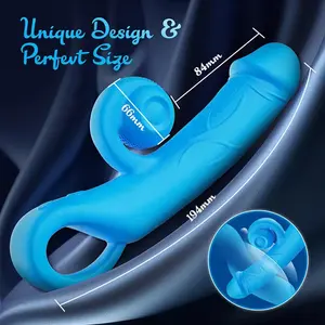 Rabbit Vibrator For Women Dildo G Spot Telescopic Rotating Clitoris Vagina Stimulator Female Masturbator For Adult Sexy Toys