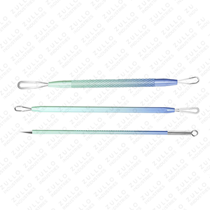 ชุดอุปกรณ์ดูดสิวสแตนเลสสตีลดีไซน์ OEM พร้อมโลโก้สั่งทำพิเศษ – ชุดกำจัดสิวหัวดำ สิวอักเสบ และสิวอักเสบจากสิวเสี้ยน สำหรับการดูแลผิวหน้า - Product Image 5