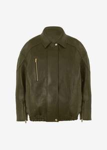 Leather <b>jacket</b> customize color customize size customize logo high quality product street wearcow skin - Product Image 3