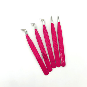 Pinzas para Extensión de Pestañas en Stock, Pinzas Resistentes Personalizadas para Extensión de Pestañas, Pinzas para Extensión de Pestañas de Color Personalizado - Product Image 2