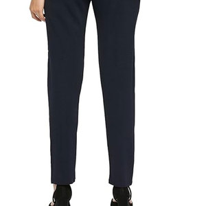 Nouveau design – Pantalon décontracté à jambe large en coton et lin, style urbain, grande taille, pour femme - Product Image 2