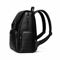 Veste en cuir matelassée élégante et résistante pour unisexe, design ergonomique, compartiment pour ordinateur portable, idéale pour les voyages, fabrication artisanale haut de gamme, imperméable