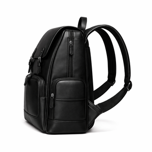 Strong and Stylish Leather <b>Backpack</b> for Men with Ergonomic Design, Laptop Compartment and Travel-Friendly Premium Handmade - Product Image 3