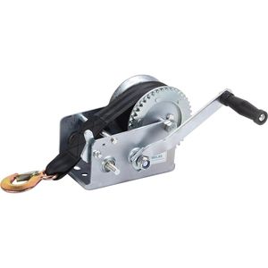 Manivela de Mano para Remolque de Barco con Gancho de Alta Resistencia, Correa de Poliéster de 16.4 Pies, Operación Manual con Trinquete para ATV UTV - Product Image 1