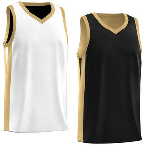 Maillot de basket-ball de qualité supérieure, dernier design, personnalisable, meilleur prix, grandes tailles, couleurs et tailles personnalisées, nouveau design, maillot de basket-ball doux. - Product Image 4