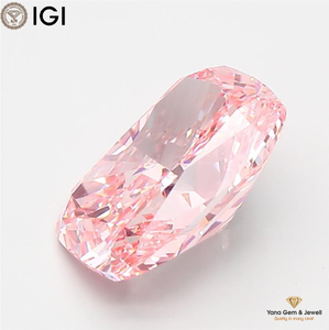 ใบรับรอง IGI เพชรทรงคุชชั่น 3.50 กะรัต เพชร CVD ที่เพาะเลี้ยงในห้องปฏิบัติการ ความสะอาดระดับ VS1 สีชมพูสดใส เหมาะสำหรับเครื่องประดับสำหรับงานเลี้ยงสุดหรู - Product Image 3