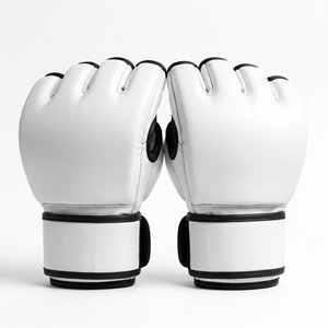 Guantes de MMA KHUMBRO de Cuero con Cierre de Velcro, Unisex, para Entrenamiento de Artes Marciales, Guantes Profesionales para Entrenamiento de MMA - Product Image 4