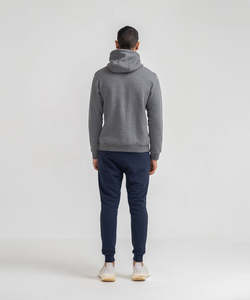 Sweat à capuche en molleton de coton pour homme, vêtement décontracté et confortable - Product Image 4