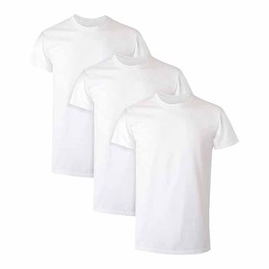 T-shirt à manches courtes pour homme, col rond, couleur personnalisée, 100% coton, coupe classique, jersey tricoté, couleur unie, logo personnalisé - Product Image 1