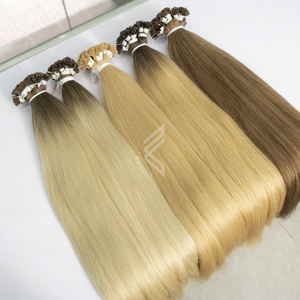 Extensiones de cabello Cabello real Cabello humano Extensiones individuales extendidas Mejores ofertas para salones - Product Image 1