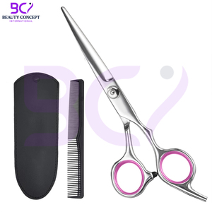 Ciseaux de barbier de qualité supérieure, vente en gros, ciseaux de coupe de cheveux de haute précision, tension réglable, équipement de salon - Product Image 5
