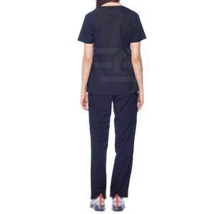 Tenue médicale d'hôpital pour médecins et infirmières, respirante, douce et confortable, ensemble haut et pantalon pour clinique - Product Image 3