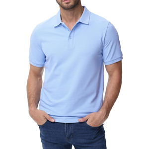 Polos de Hombre de Alta Calidad, Estilo Gótico, Manga Corta, con Logotipo Personalizado Impreso en la Parte Delantera, Tela de Lona Transpirable - Product Image 1