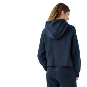 Imprimé sweats à capuche tricotés pour femme automne hiver mode grande taille pull décontracté à capuche Streetwear femmes haut femme vêtements à capuche - Product Image 1