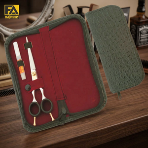 2026 Beauty Scissors Kit With Red Case Stainless Steel Blade Rubber Handle <b>For</b> <b>Fabric</b> Sewing <b>Shears</b> - Product Image 3