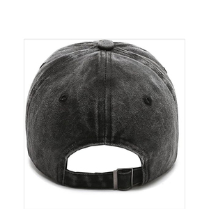 Gorra de Béisbol de 6 Paneles de Algodón Lavado, Ajustable con Hebilla, Logotipo Personalizado, Moda, Todas las Tallas, Venta Caliente 2026 - Product Image 4