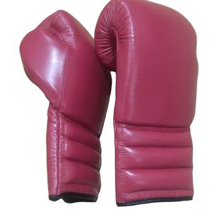 Guantes de Boxeo con Logotipo Personalizado, Estilo Nuevo y Moderno, Color Rosa Brillante, Cuero Genuino, Guantes de Sparring para Entrenamiento Unisex CP-BG-29 - Product Image 2