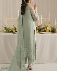 Vestidos recién llegados para mujer, bordados, tradicionales, para fiesta, ropa pakistaní de diseñador, ropa de fiesta para mujer - Product Image 3
