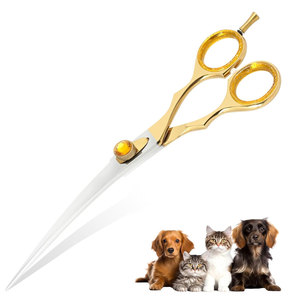 Tijeras Curvas de Acero Inoxidable para Peluquería Canina, Marca Privada al por Mayor, Alta Calidad, Ecológicas y Fáciles de Usar - Product Image 1