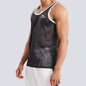 Camiseta sin Mangas para Hombre, Informal, de Alta Calidad, 100% Algodón, Transpirable, de Secado Rápido, Ropa Deportiva - Product Image 2