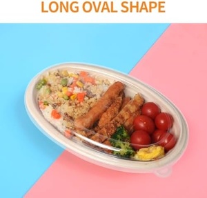 Tazón para Burritos Apto para Microondas, con Tapa, Compostable, Desechable, de 26 oz, para Restaurantes y Entrega de Comida, 2026 - Product Image 3