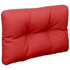 Pallet cuscino esterno in tessuto rosso 23.6X15.7X4.7 pollici - Product Image 2
