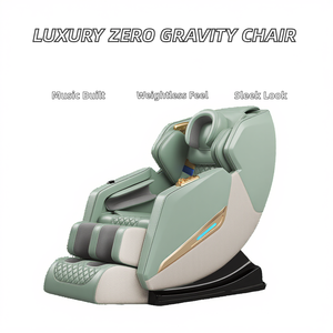 Silla de Masaje Profesional Eléctrica de Gravedad Cero 8D de Lujo, con Funciones Musicales y Shiatsu, Modelo 06, la Mejor de China - Product Image 2