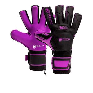 Gants de gardien de but professionnels en silicone injecté sur le dos et contact en Lycra sur la paume, avec sangle intégrée – Qualité supérieure – Offre spéciale - Product Image 1
