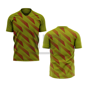 JAMEZ SPORTS Unisex Soccer Jersey <b>Football</b> <b>Shirt</b> 100% Cotton Breathable Lightweight Short Sleeve V-neck Anti-Bacterial Quick Dry - Product Image 2