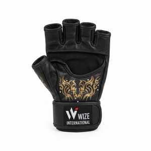 Guantes Profesionales de MMA para Entrenamiento de Combate, Ligeros, de Cuero, con Cierre de Gancho y Bucle, Unisex - Product Image 2